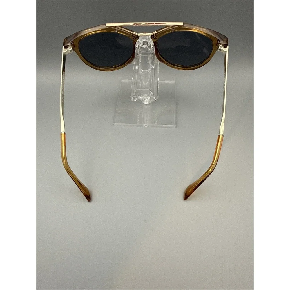 Carve AMALFI Authentic Polarized Sunglasses 3400 Brown Round Tortoise/Metal -HOT